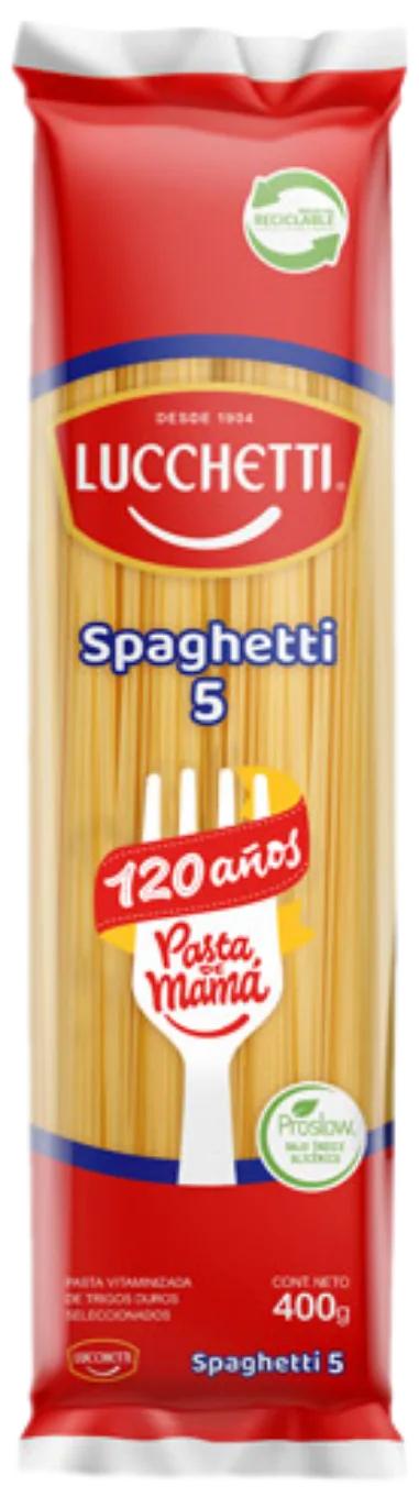 Spaghetti 400 gr Lucchetti
