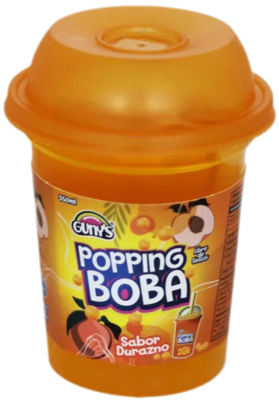 Jugo Boba Durazno 350ml Gunys