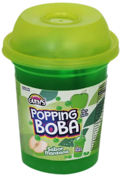 Jugo Boba Manzana 350ml Gunys