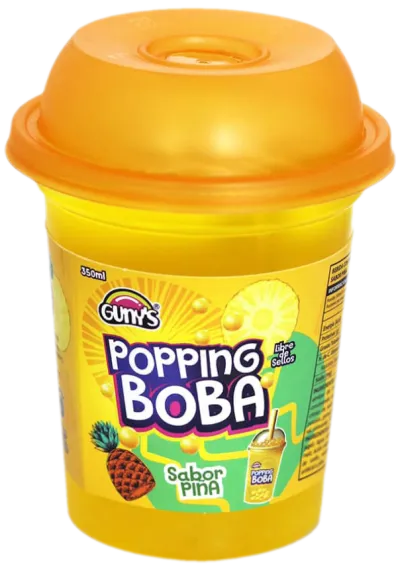 Jugo Boba Piña 350ml Gunys