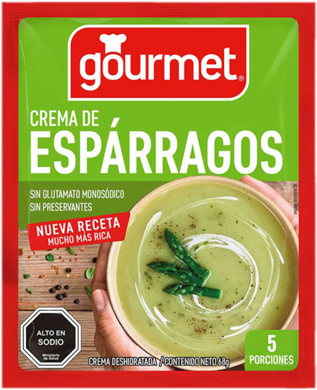 Crema de Espárragos 68g Gourmet