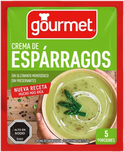 Crema de Espárragos 68g Gourmet