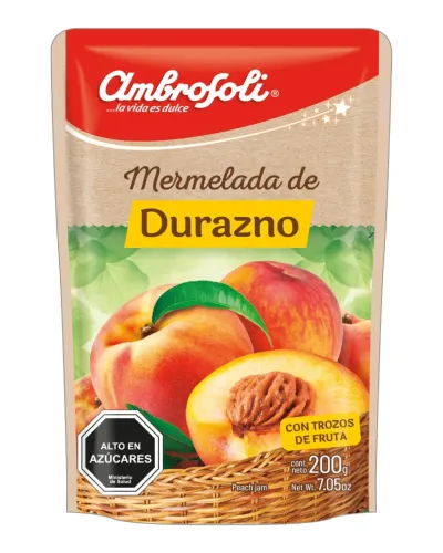 Mermelada de Durazno 200g Ambrosoli