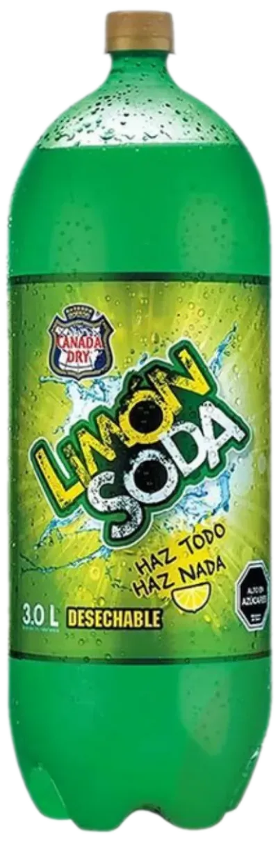Bebida de Fantasía 3L Limón Soda