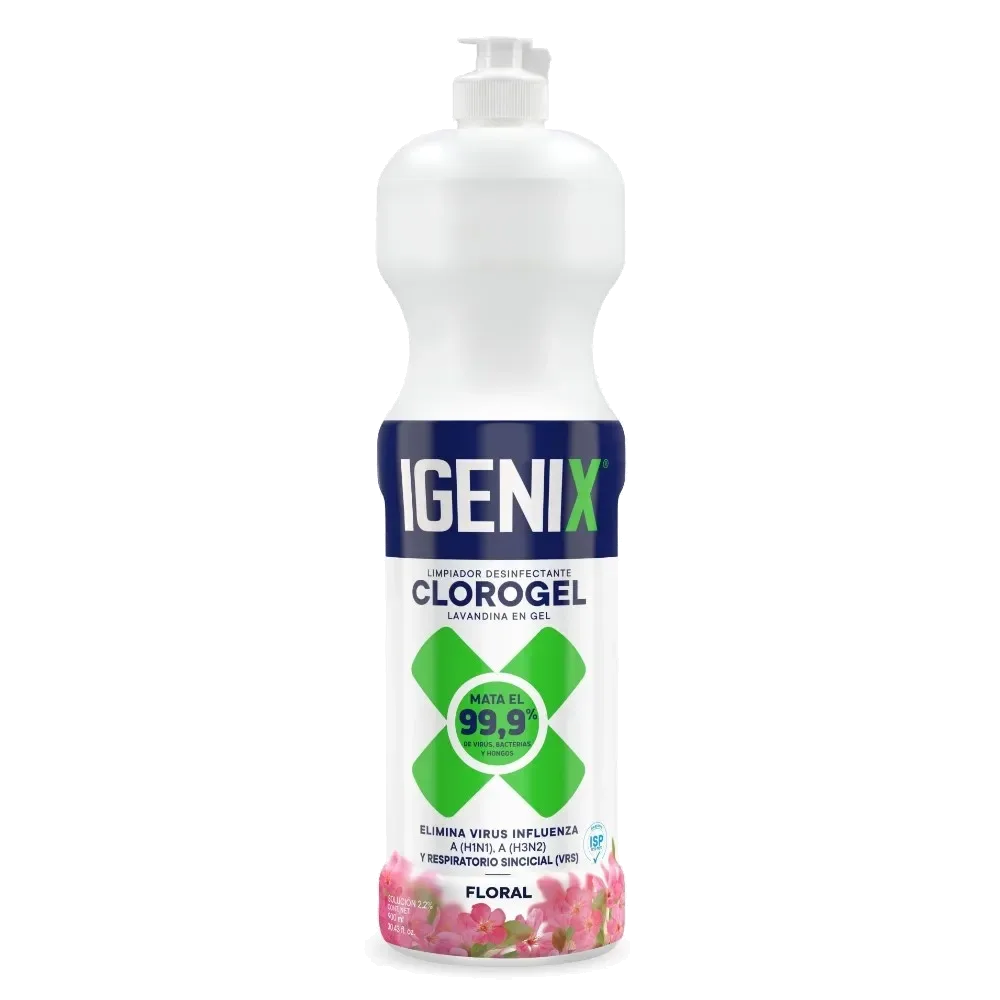 Cloro Gel Floral 900ml Igenix