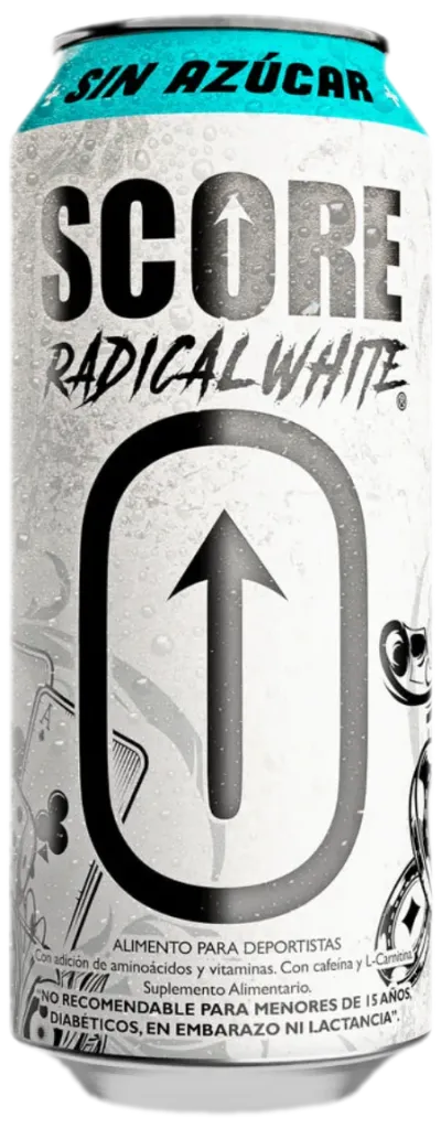 Bebida Energizante Radical White 473ml Score