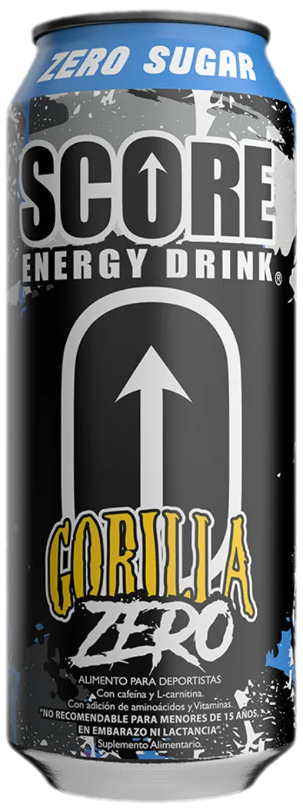 Bebida Energizante Gorilla Zero 473ml Score