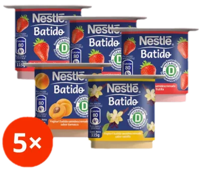 Yoghurt Batido 115g Nestlé Pack 5 unidades Surtidos