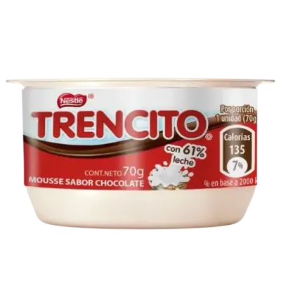 Mousse Trencito 70g Nestlé