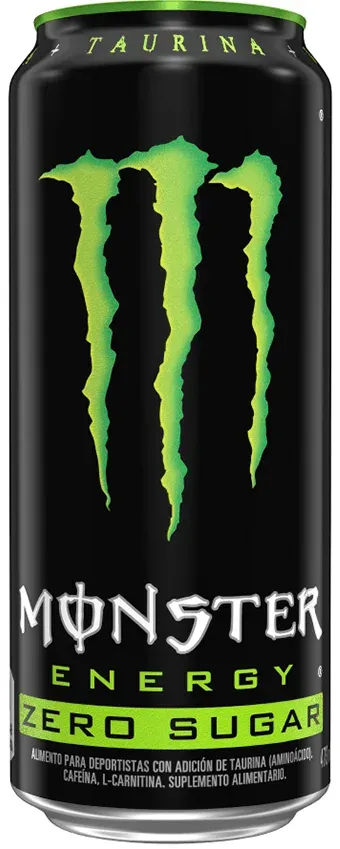 Energética zero azúcar  473ml Monster Energy