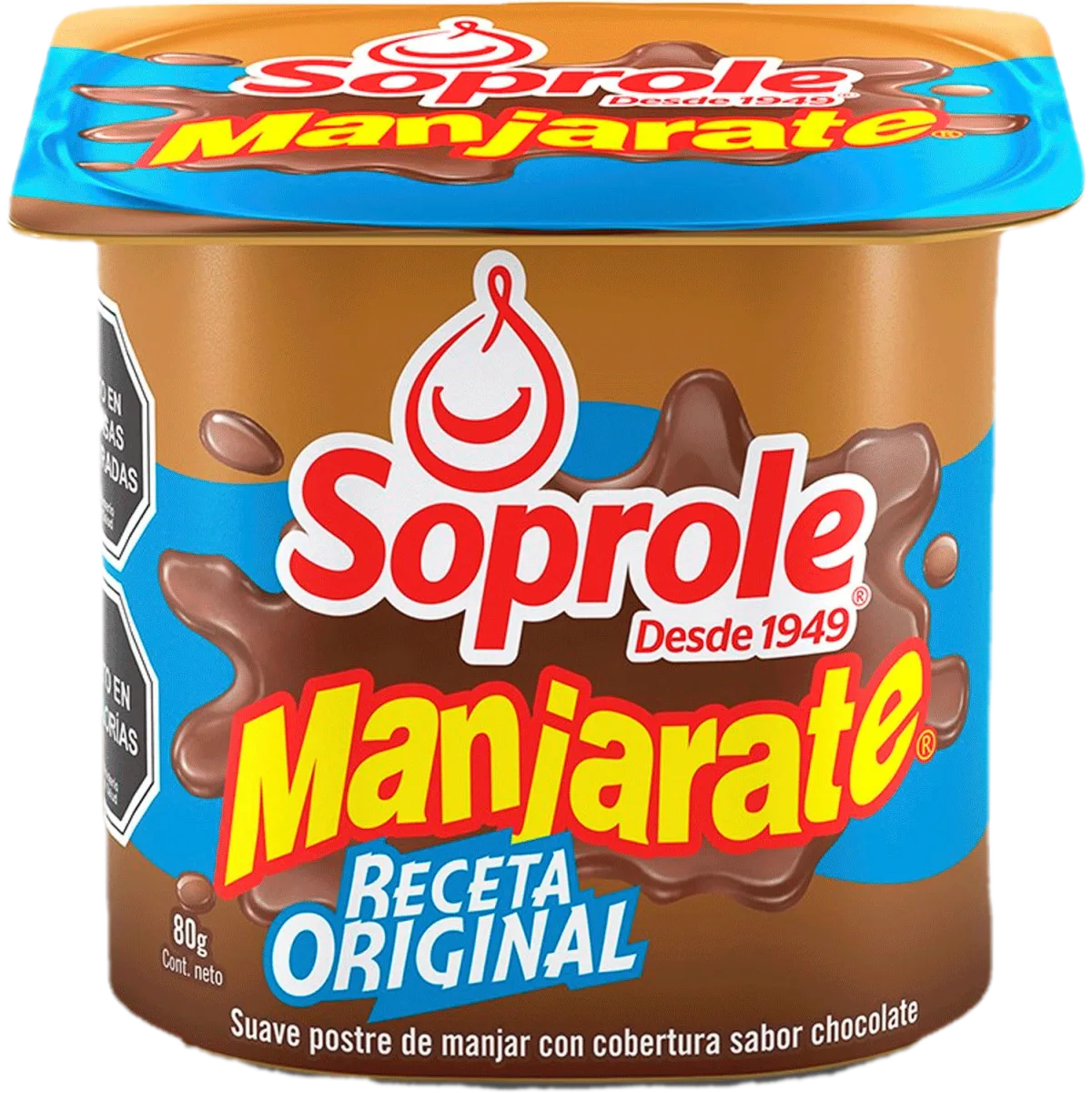 Manjarate Receta Original 80g Soprole