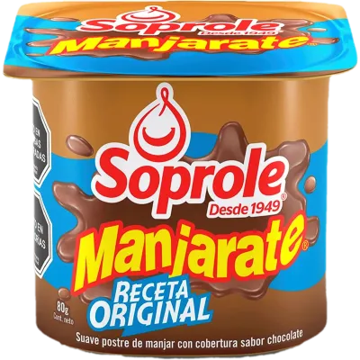 Manjarate Receta Original 80g Soprole