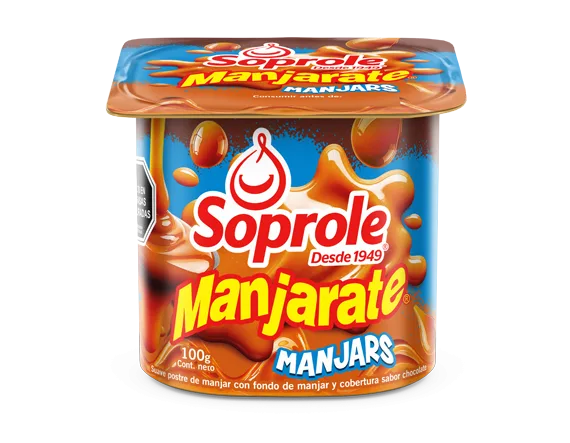 Manjarate Manjars 100g Soprole