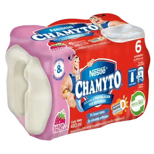 Chamyto 80ml Nestlé Pack 6 unidades