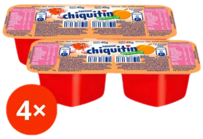 Chiquitin damasco 45g Nestlé Pack 4 unidades