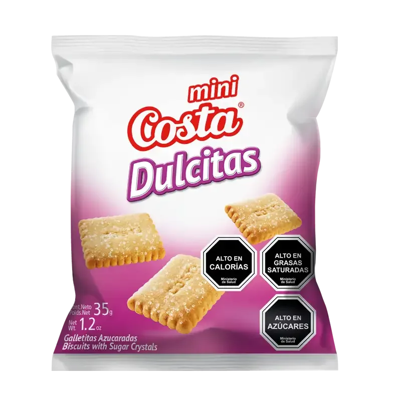 Galletas Mini Dulcitas 35g Costa