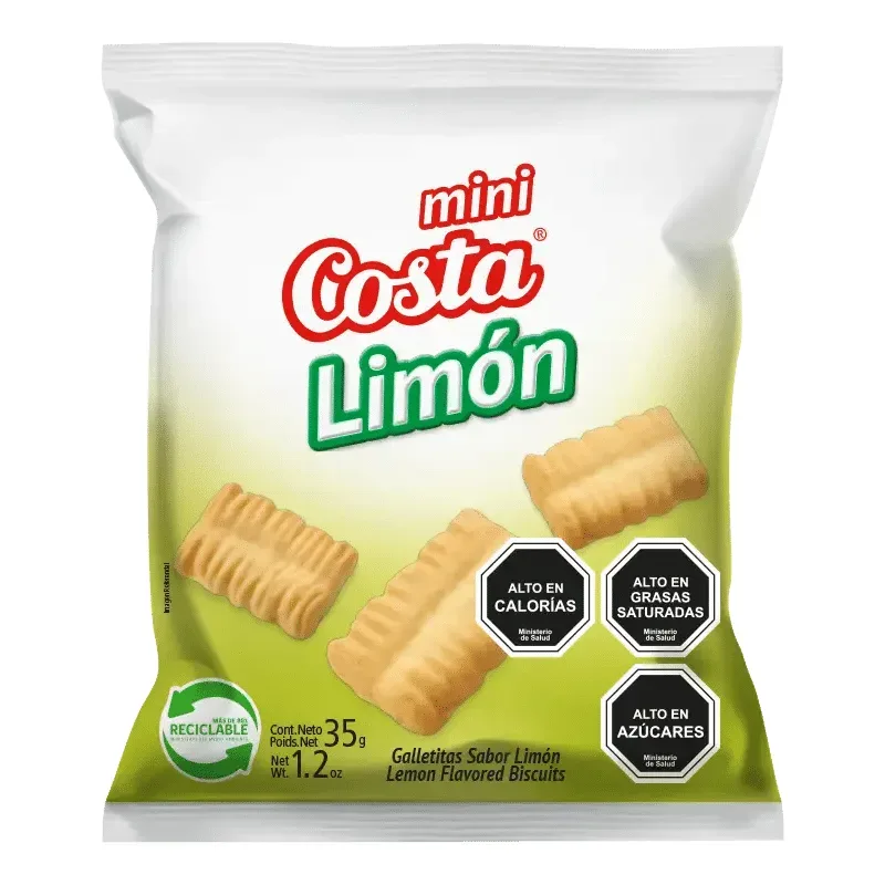 Galletas Mini Limón 35g Costa