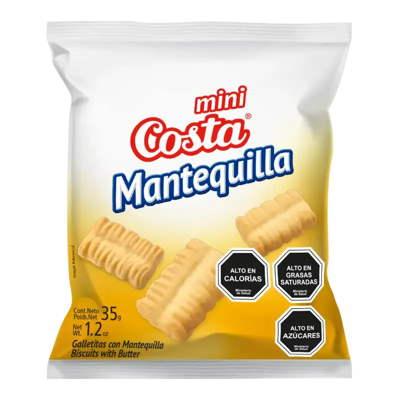Galletas Mini Mantequilla 35g Costa