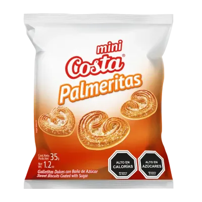 Galletas Mini Palmeritas 35g Costa