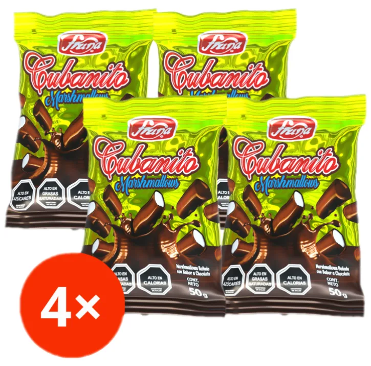 Cubanito 50g Fruna Pack 4 unidades